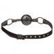 F61406 кляп з екошкіри Loveshop BREATHABLE BALL Gag BLACK