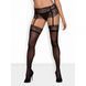 Чулки Obsessive Chiccanta stockings black L/XL