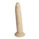 Фаллоимитатор Naked Addiction - 9&Prime; Silicone Dual Density Bendable Dildo Vanilla, виброшар в подарке