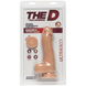 Фалоімітатор Doc Johnson The D - Master D - 7.5 Inch With Balls - ULTRASKYN, діаметр 5,1 см, Телесный