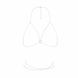 Ланцюжок портупея Bijoux Indiscrets Magnifique Bra Chain - Silver, прикраса на тіло
