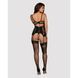 Комплект Obsessive Amallie корсет та стрінги S/M