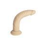 Фаллоимитатор Naked Addiction - 9&Prime; Silicone Dual Density Bendable Dildo Vanilla, виброшар в подарке
