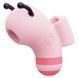 Вакуумный стимулятор с микротоками CuteVibe Beebe Pink, на палец