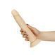 Фаллоимитатор Naked Addiction - 9&Prime; Silicone Dual Density Bendable Dildo Vanilla, виброшар в подарке