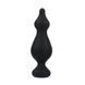 Анальная пробка Adrien Lastic Amuse Big Black (L) с двумя переходами, макс. диаметр 4,4см, Черный