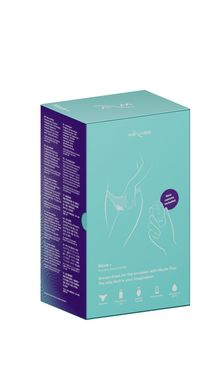 Смарт-вибратор в трусики We-Vibe Moxie+ Aqua, обновленный пульт ДУ