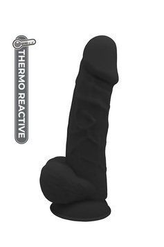 Фаллоимитатор Термоактивный REAL LOVE 8.5 , Black