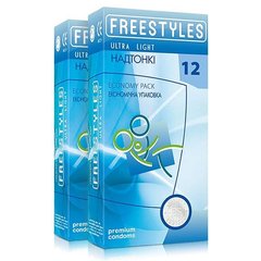 Презервативи FREESTYLES ULTRA LIGHT 12 штук