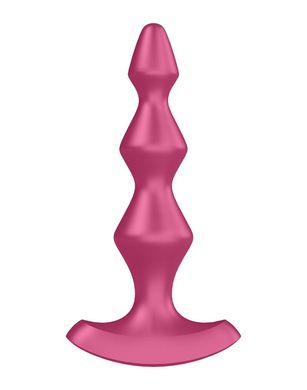 Анальный стимулятор-бусины с двумя моторами Satisfyer Lolli-Plug 1 Berry