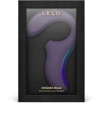 Клиторально-влагалищный звуковой стимулятор LELO Enigma WAVE Cyber ​​Purple, 3 типа стимуляции