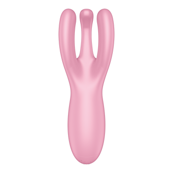 вібратор Threesome 4 Connect App pink