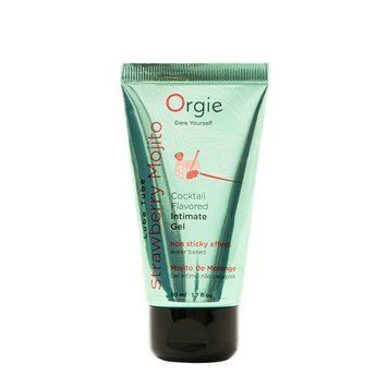 Лубрикант на водной основе Orgie Lube Tube Strawberry Mojito, 50 мл