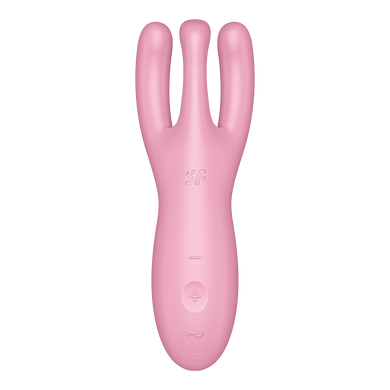 вібратор Threesome 4 Connect App pink
