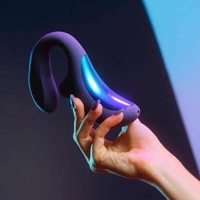 Клиторально-влагалищный звуковой стимулятор LELO Enigma WAVE Cyber ​​Purple, 3 типа стимуляции