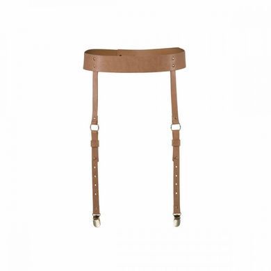 Підтяжки Bijoux Indiscrets MAZE - Suspender Belt Brown O\S