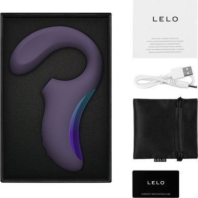 Клиторально-влагалищный звуковой стимулятор LELO Enigma WAVE Cyber ​​Purple, 3 типа стимуляции