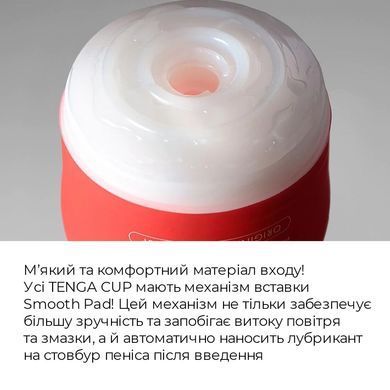 Мастурбатор Tenga Squeeze Tube Cup (м&rsquo;яка подушечка) STRONG стискається