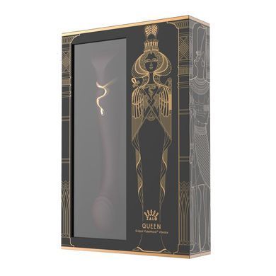 Смартвібратор 3в1 Zalo &mdash; Queen Wine Red, пульсівна перлина та вакуум, кристал Swarovski