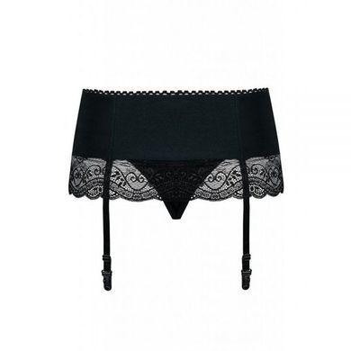 Пояс&nbsp;для&nbsp;чулок&nbsp;стринги&nbsp;Obsessive&nbsp;Miamor&nbsp;L/XL&nbsp;черный