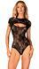 Боди Obsessive Peonesia teddy S/M