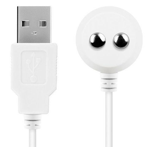 Зарядка (запасной кабель) для игрушек Satisfyer USB charging cable, Білий