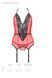 PEONIA CORSET red XXL/XXXL Passion
