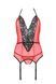 PEONIA CORSET red XXL/XXXL Passion