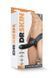 Страпон мужской DR. SKIN 6INCH HOLLOW STRAP ON, BLACK