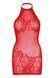 Сукня-сітка зі стразами Leg Avenue Rhinestone halter mini dress Red, відкрита спина, one size