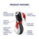 Вакуумный клиторальный стимулятор Satisfyer Penguin Holiday Edition в шапочке и шарфе