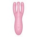 вібратор Threesome 4 Connect App pink