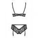 Комплект Obsessive Letica 2 pcs set black S/M