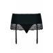 Пояс&nbsp;для&nbsp;чулок&nbsp;стринги&nbsp;Obsessive&nbsp;Miamor&nbsp;L/XL&nbsp;черный