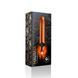 Мощный вибратор Rocks Off Havana Orange Gold с цветной LED-подсветкой, 10 режимов работы