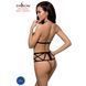 Відвертий боді з елементами стреп JADE BODY black S/M - Passion Exclusive