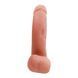 Фалоімітатор з мошонкою на присосці CHISA T-skin ReaL Sex Lure, бежевий