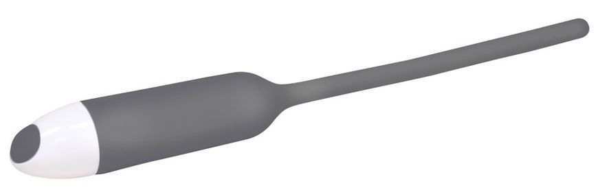 Стимулятор уретри універсальний з вібрацією You2Toys men&acute;s Dilator силіконовий, сірий