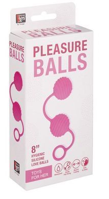 Кульки Вагінальні NEON PLEASURE BALLS, PINK