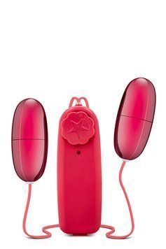Виброяйцо двойное DOUBLE POP EGGS CERISE
