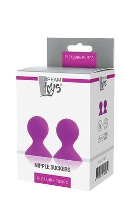 Вакуумні стимулятори на соски Dream Toys Pleasure Pumps Nipple Suckers рожеві