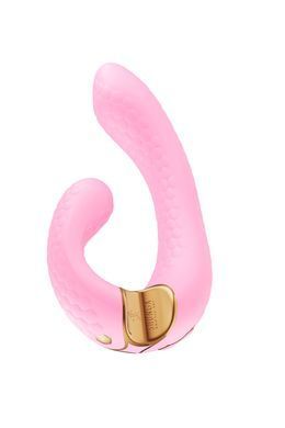 Вибратор-кролик Shunga Miyo Light Pink, Розовый