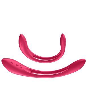 Универсальный гибкий вибратор для пар Satisfyer Elastic Joy Red