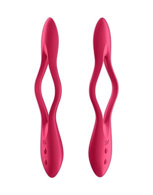 Универсальный гибкий вибратор для пар Satisfyer Elastic Joy Red