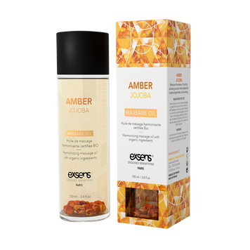 Массажное масло EXSENS Amber Jojoba (гармонизирующее с янтарем) 100мл, натуральное