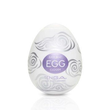 Мастурбатор яйце Tenga Egg Cloudy (Хмарний), Білий