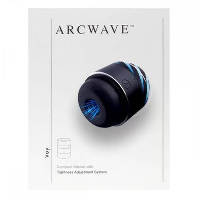 Мастурбатор Arcwave Voy Compact Stroker з унікальною системою регулювання тиску, чорний