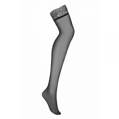 Чулки Obsessive Chiccanta stockings black S/M