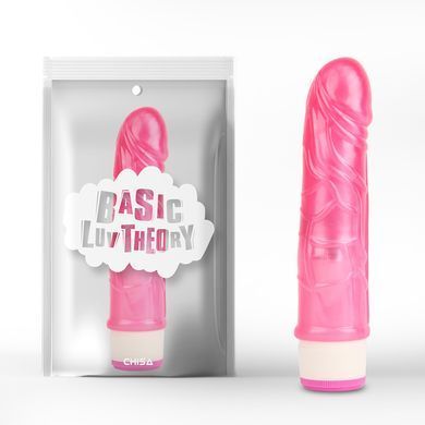Вибратор&nbsp;Chisa&nbsp;Basic&nbsp;Luv&nbsp;Theory&nbsp;Stud&nbsp;Rod-Pink&nbsp;17.5&nbsp;см