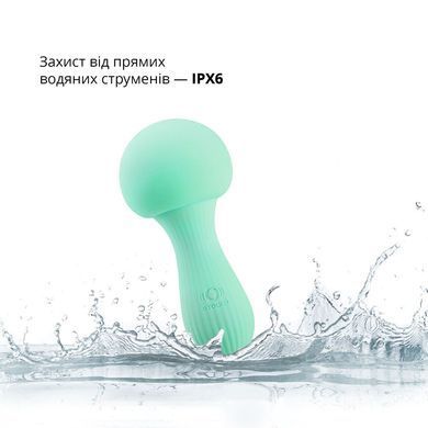 Вібромасажер Otouch MUSHROOM Teal, 7 режимів, функція нічника, технологія &laquo;старт-стоп&raquo;